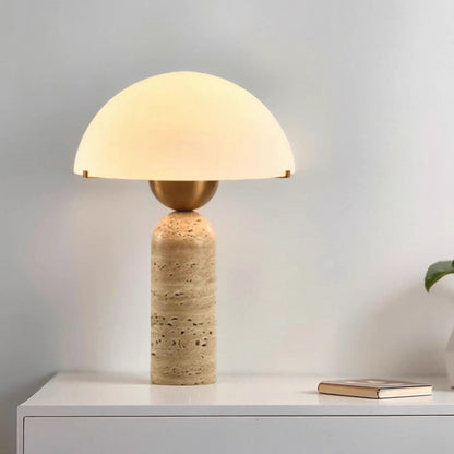 Modern Table Lamp with Elegant Dome Shade