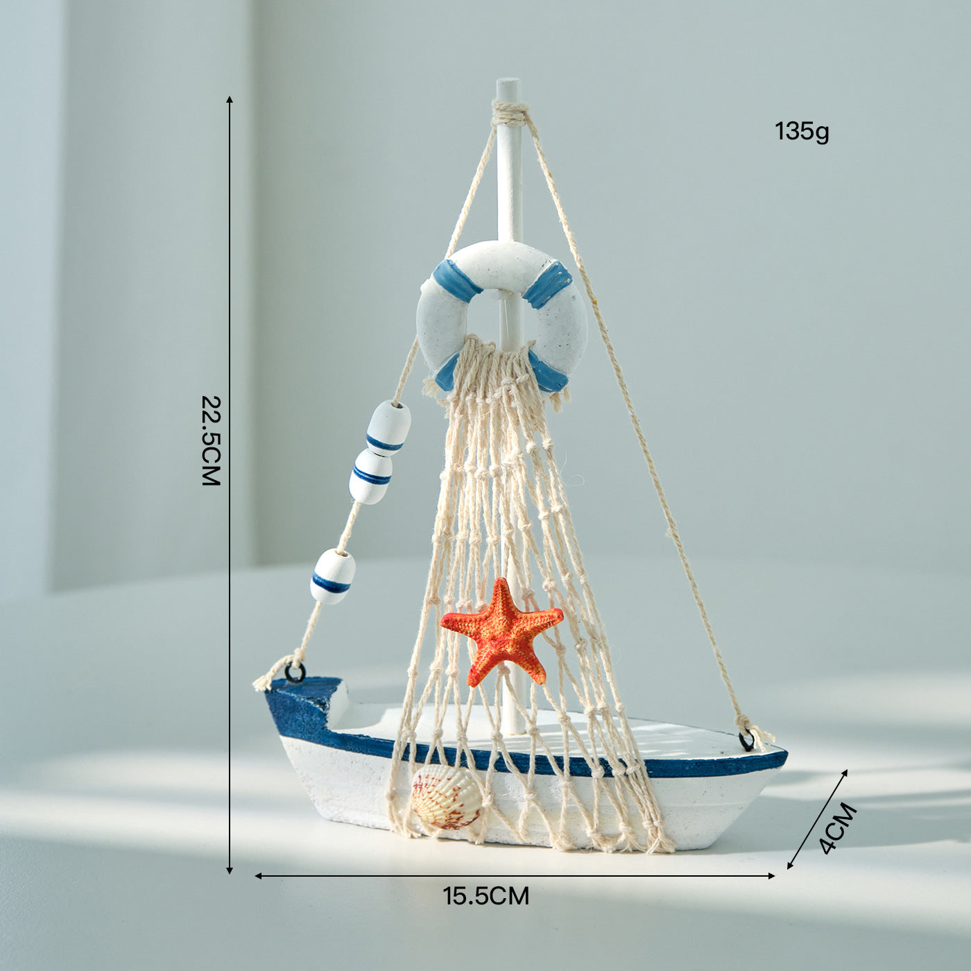 Nautical Theme Sailboat Model