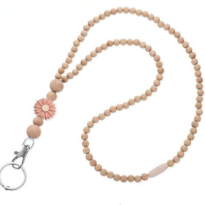 Decorative Beaded Keychain Lanyard Acalora