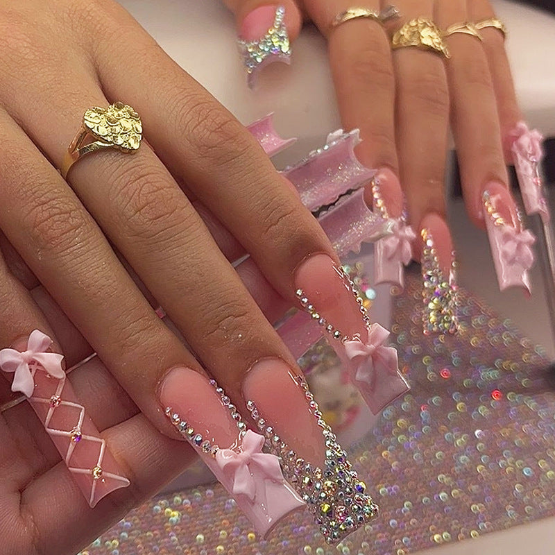 Decorative Press-On Nail Art Set Acalora
