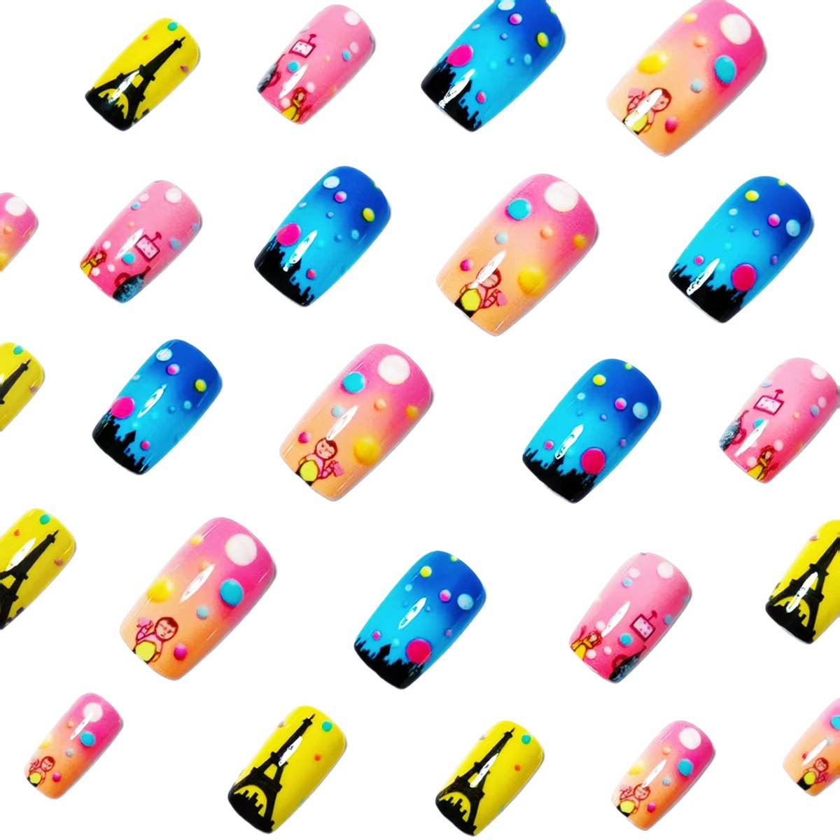Artistic Scenic Nail Art Acalora