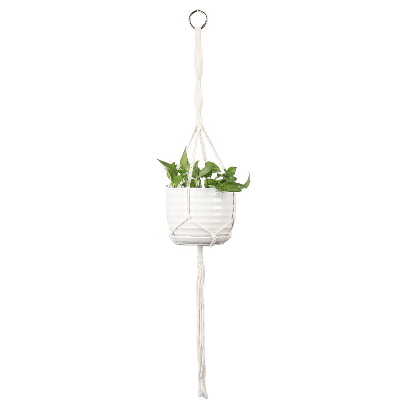Plant-hanging macrame shelf Acalora