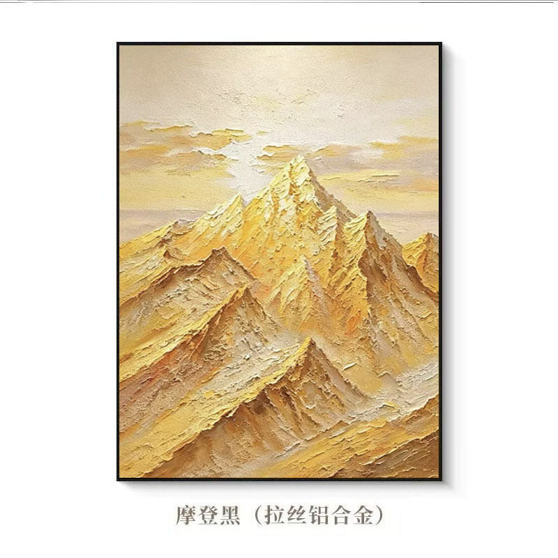 Abstract Mountain Art
