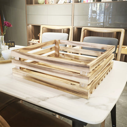 Wooden Storage Crate Acalora