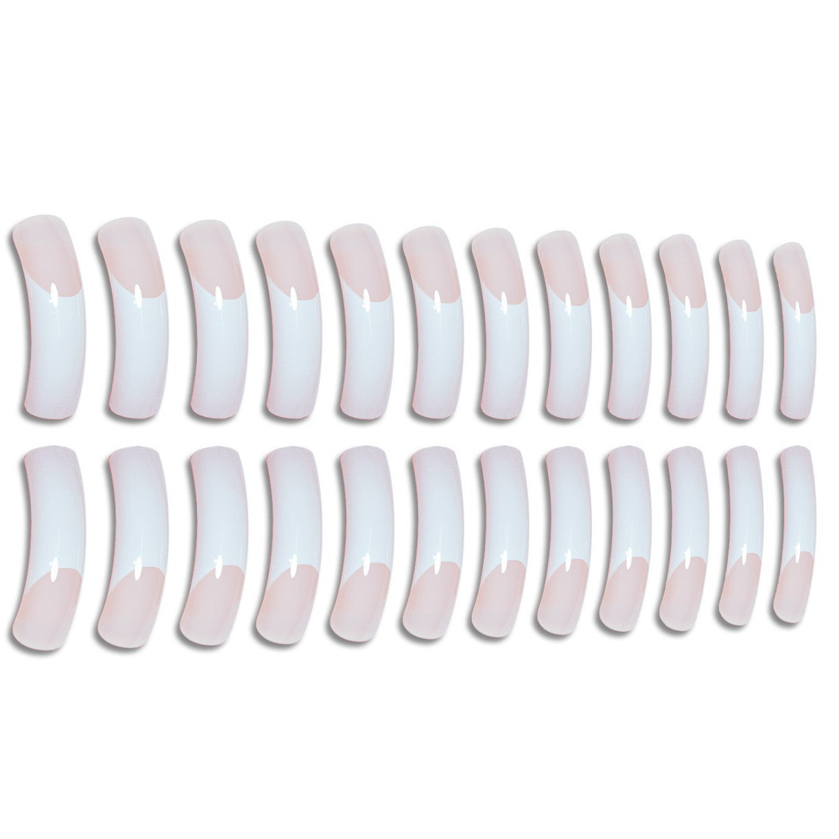 Premium French Tip Press-On Nails Acalora