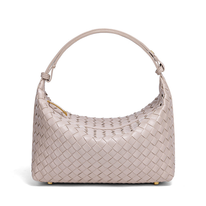 Woven Leather Handbag Acalora