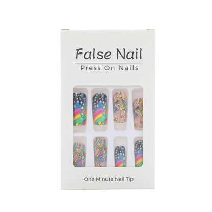 Art nails with colorful and creative motif designs Acalora