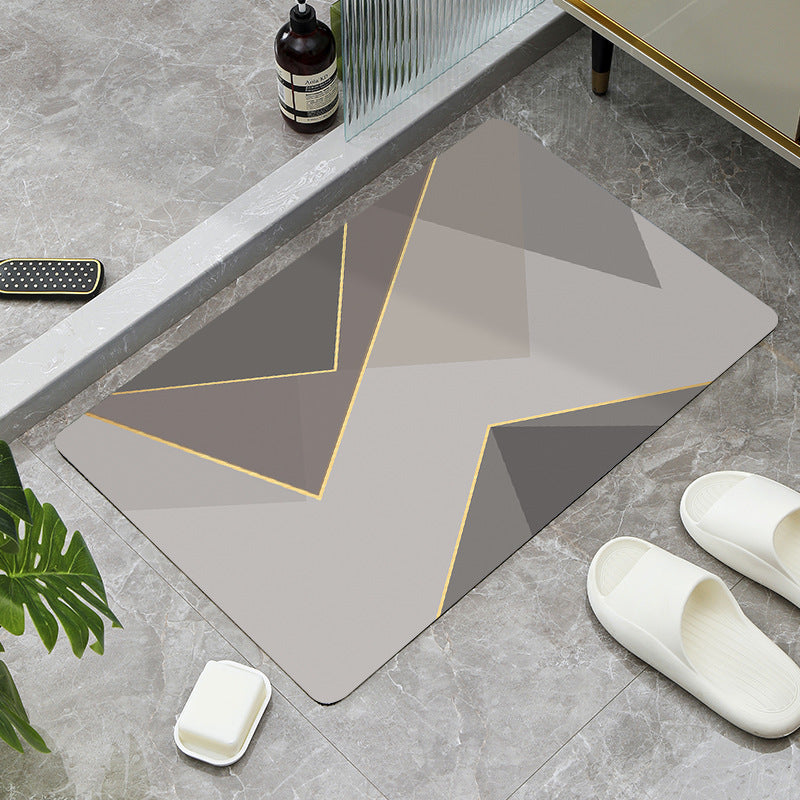 Modern Minimalist Bathroom Mat