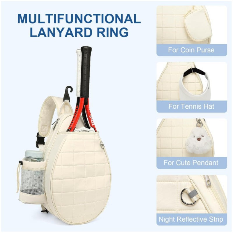Tennis Racket Sling Backpack Acalora