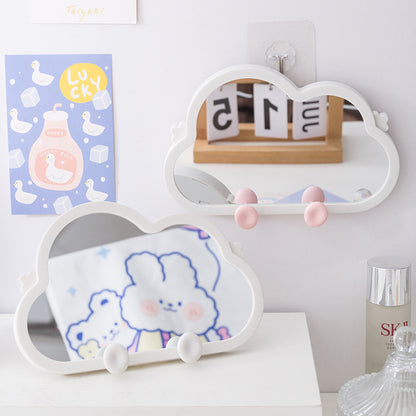 Decorative Cloud-Themed Wall Mirror