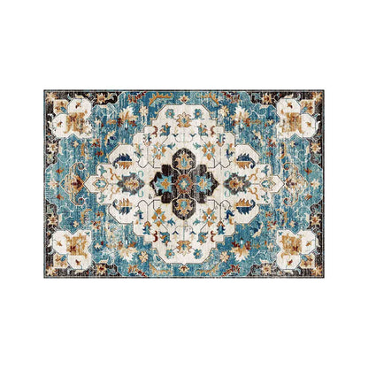 Floral Print Bath Mat Acalora