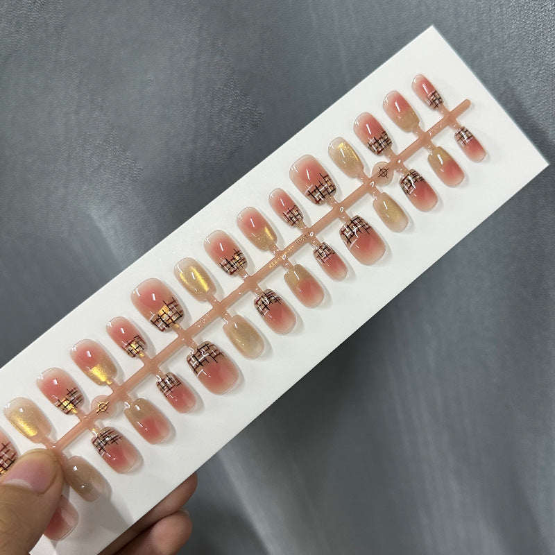 Artistic Ombre Press-On Nail Tips Set Acalora