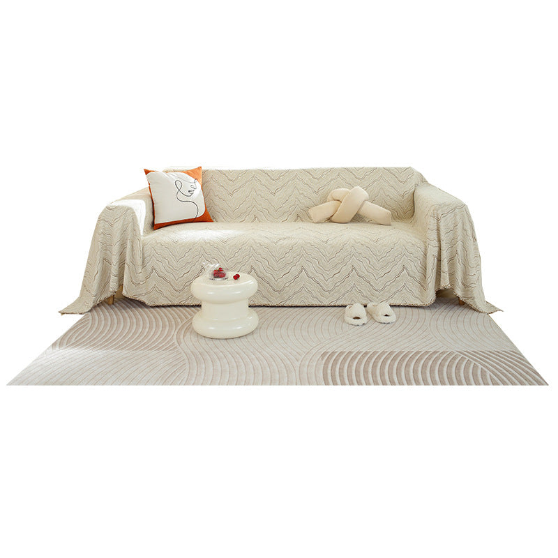 Elegant Textured Sofa Cover