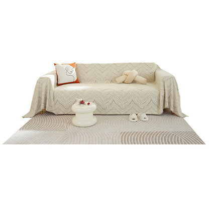 Elegant Textured Sofa Cover