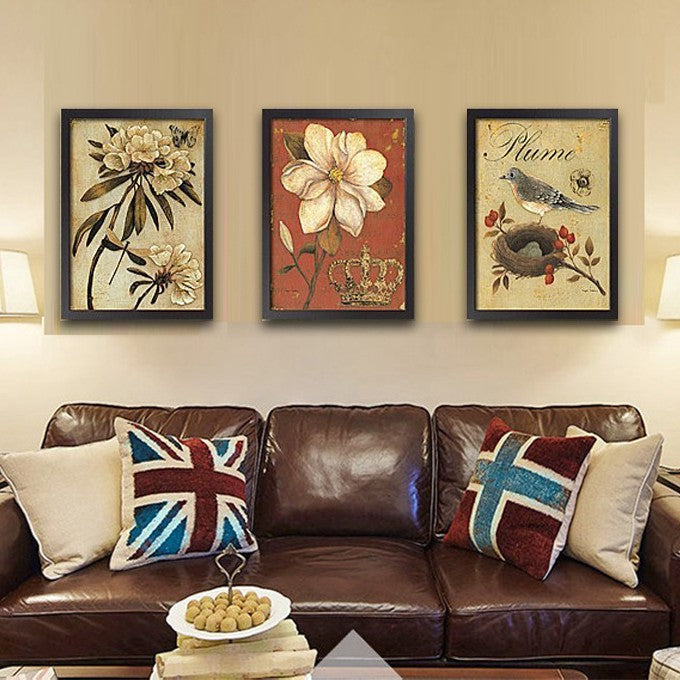 Decorative Art Print Display