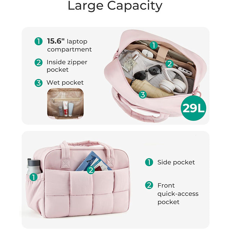 Stylish Multi-Purpose Weekender Handbag Acalora
