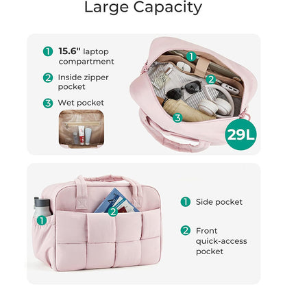 Stylish Multi-Purpose Weekender Handbag Acalora