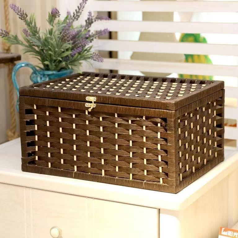 Rattan Storage Box Acalora