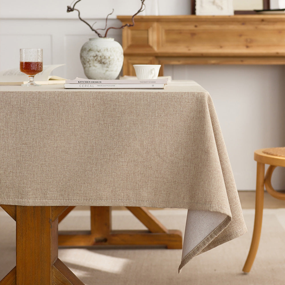 Elegant Soft Fabric Dining Tablecloth