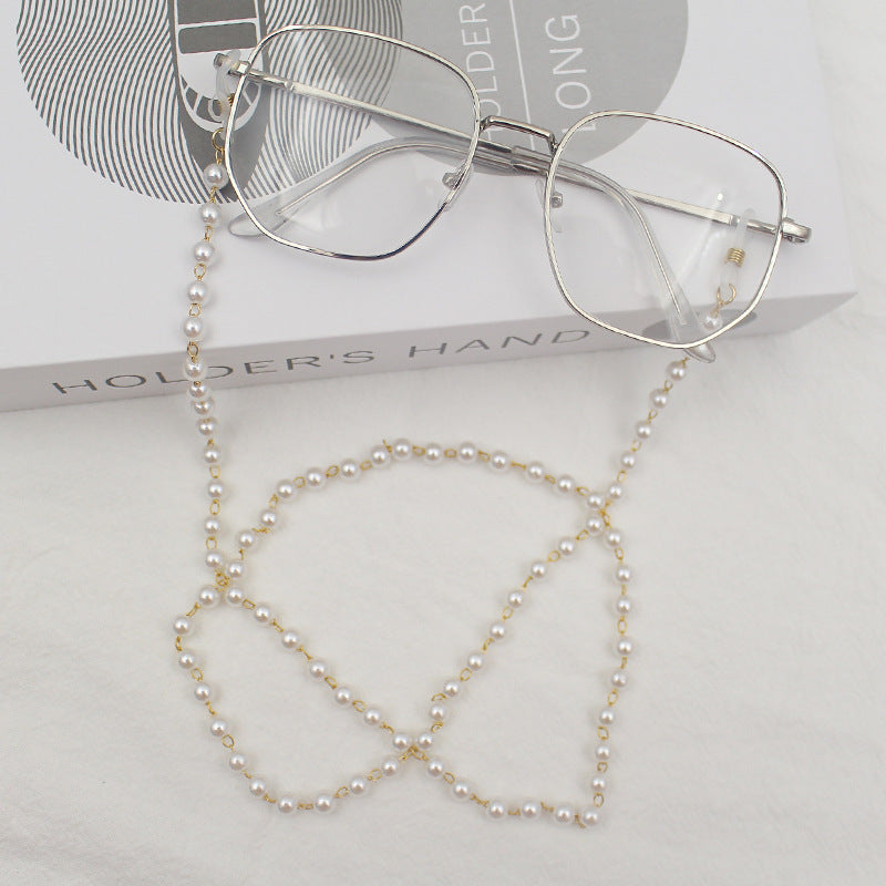 Star-Embellished Eyewear Chain Acalora