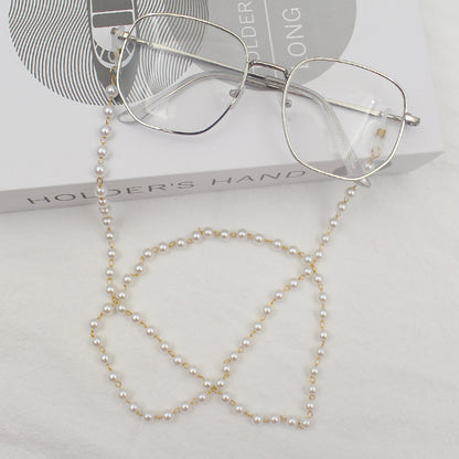Star-Embellished Eyewear Chain Acalora