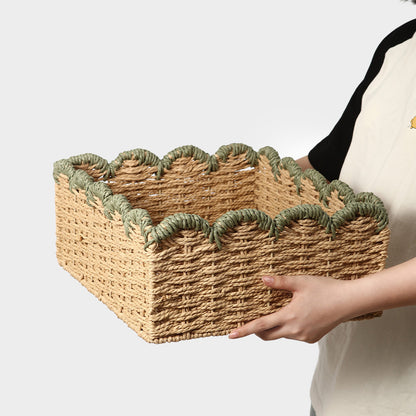 Handcrafted decoration basket Acalora