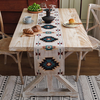 Artistic Geometric Table Runner