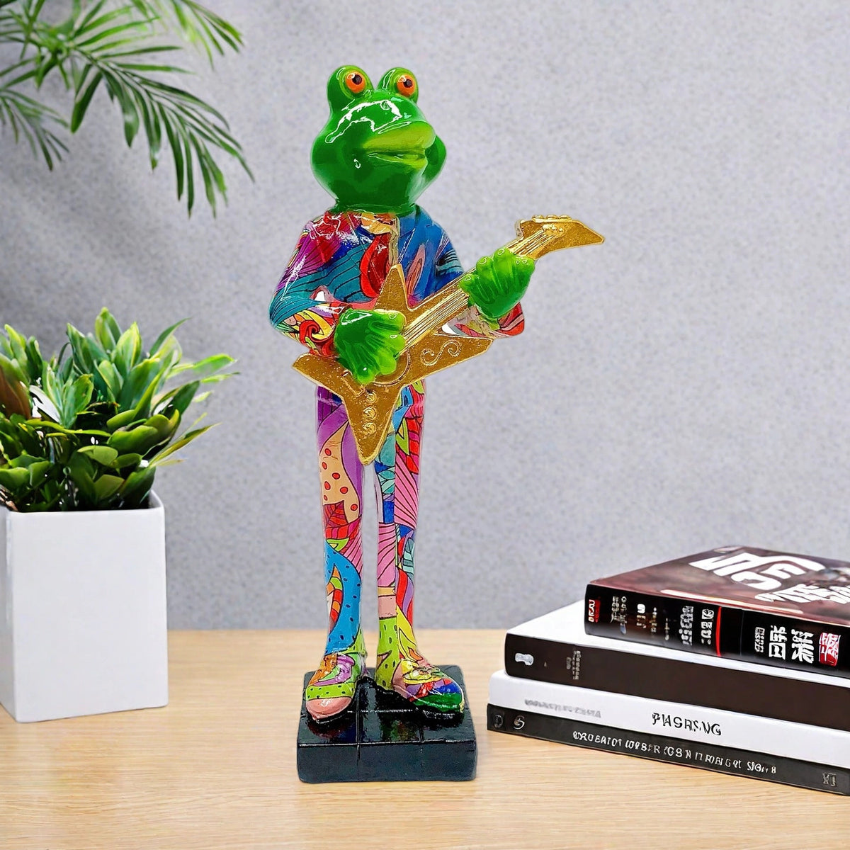 Musical Frog Figure Acalora
