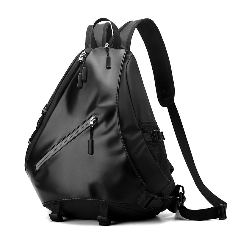 Unique Triangular Design Sling Backpack Acalora