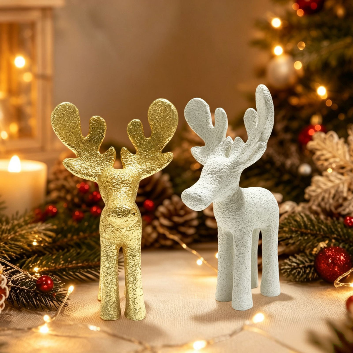 Stylish Reindeer Sculpture Acalora