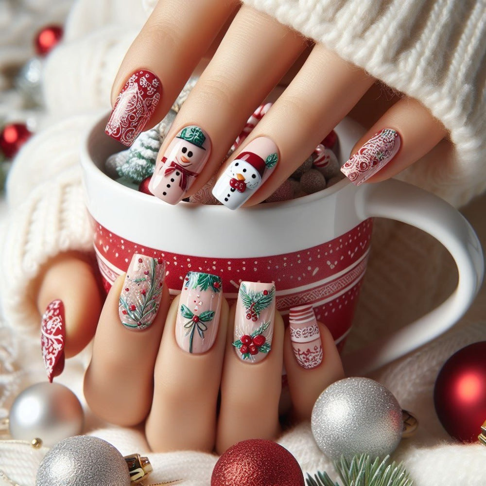 Creative Christmas Nail Design Set Acalora