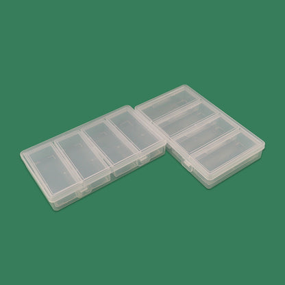 Clear Modular Craft Storage Box Acalora