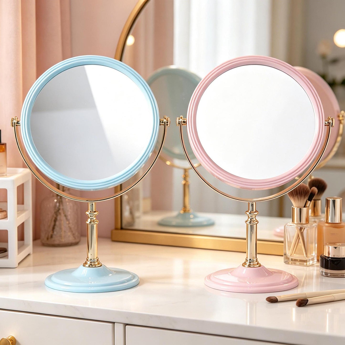 Elegant Adjustable Vanity Mirror