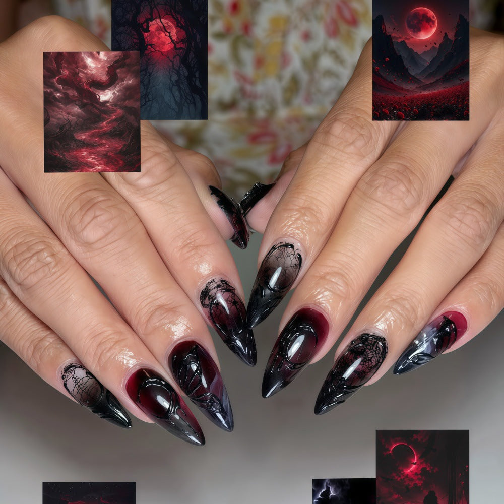 Artful Halloween Art Nails Acalora