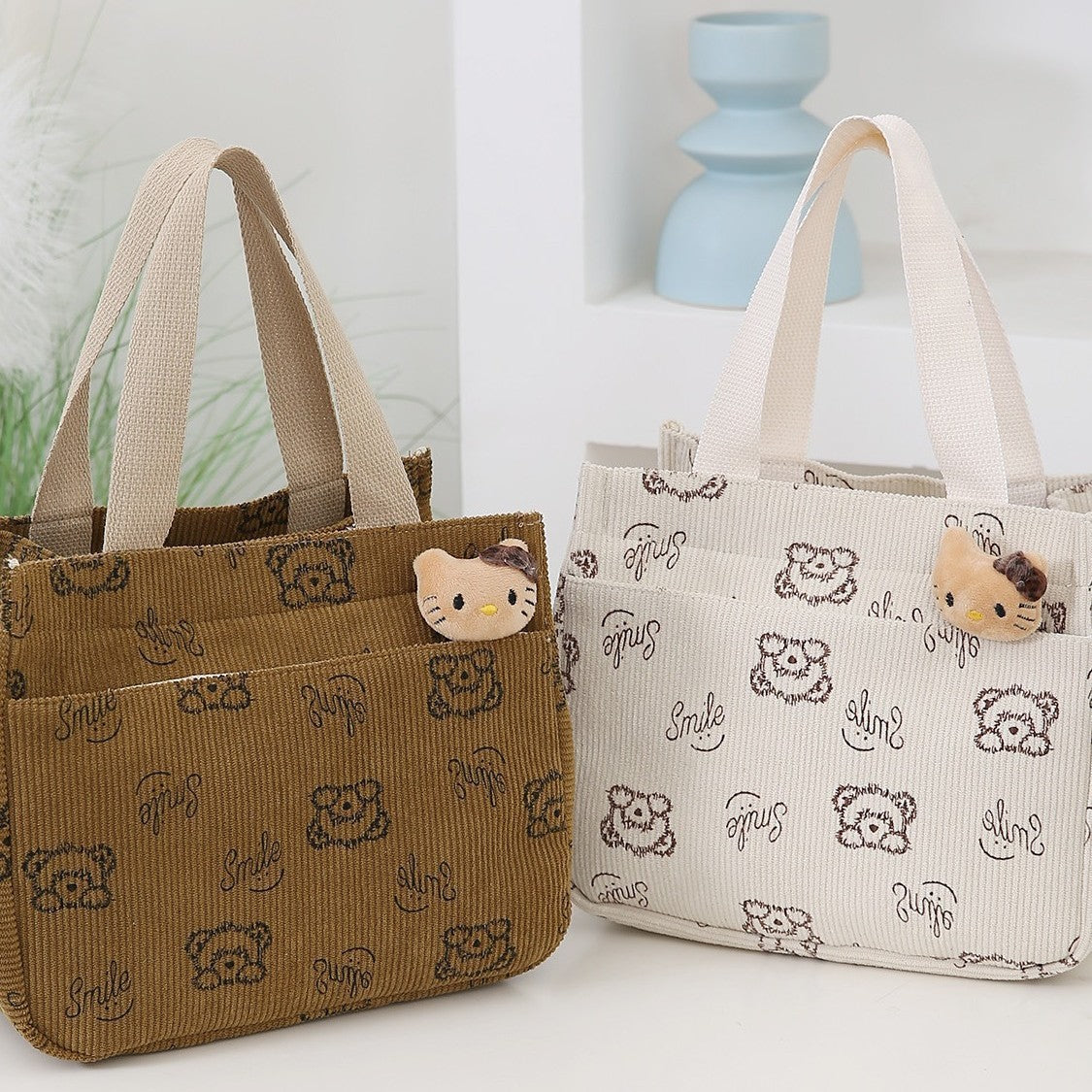 Cute Fun Cartoon Themed Mini Tote Bag Acalora