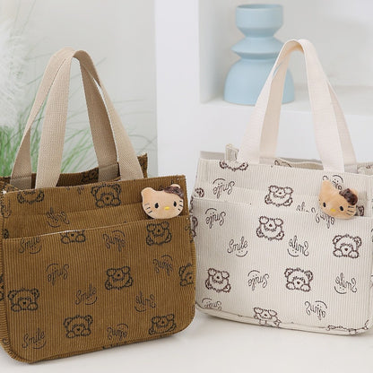 Cute Fun Cartoon Themed Mini Tote Bag Acalora