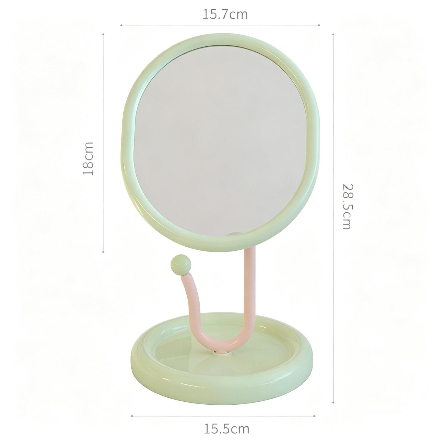 Adjustable Standing Vanity Mirror