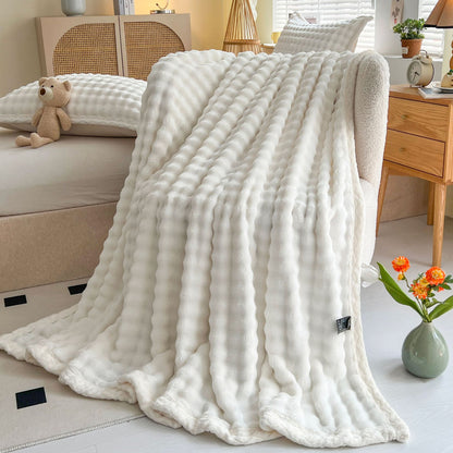 Unisex Cozy Plush Throw Blanket