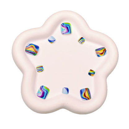 Abstract Marble Pattern Nail Art Acalora
