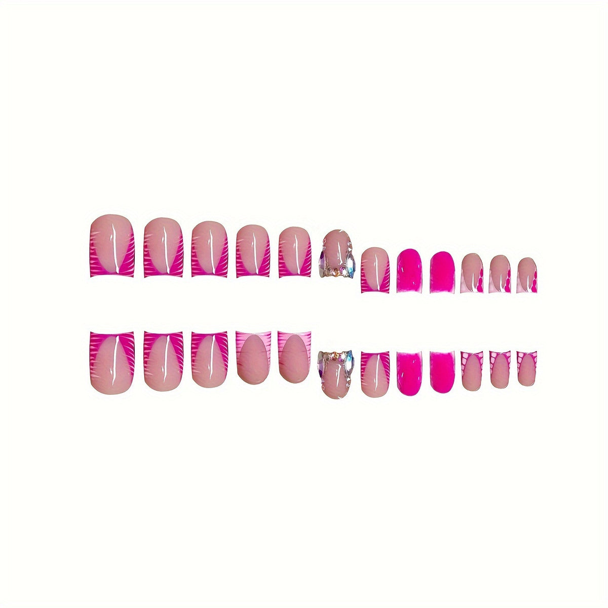 Artistic 3D Nail Art Extensions Acalora