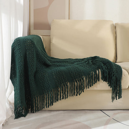 Unisex Cozy Knit Throw Blanket