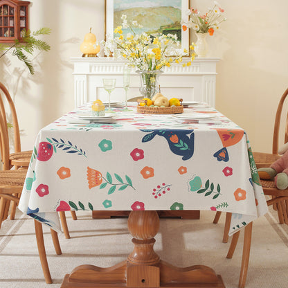 Floral Print Table Cover