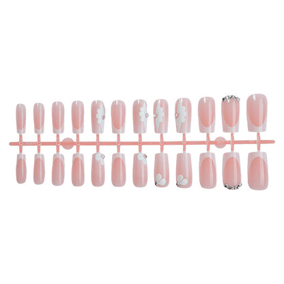 Floral Decorative Press-On Nails Acalora