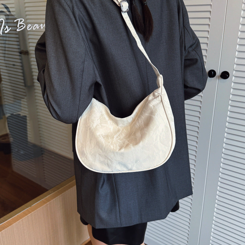 Contemporary Soft Leather Shoulder Bag Acalora