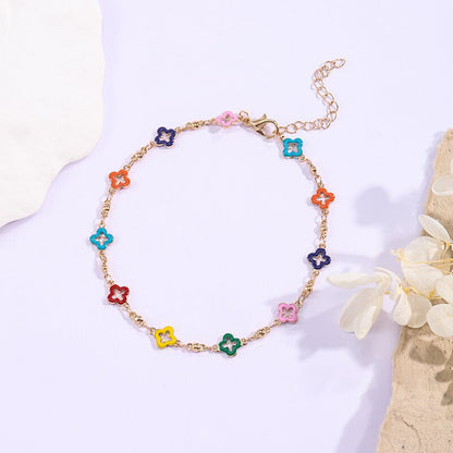 Colorful Charm Anklet Acalora