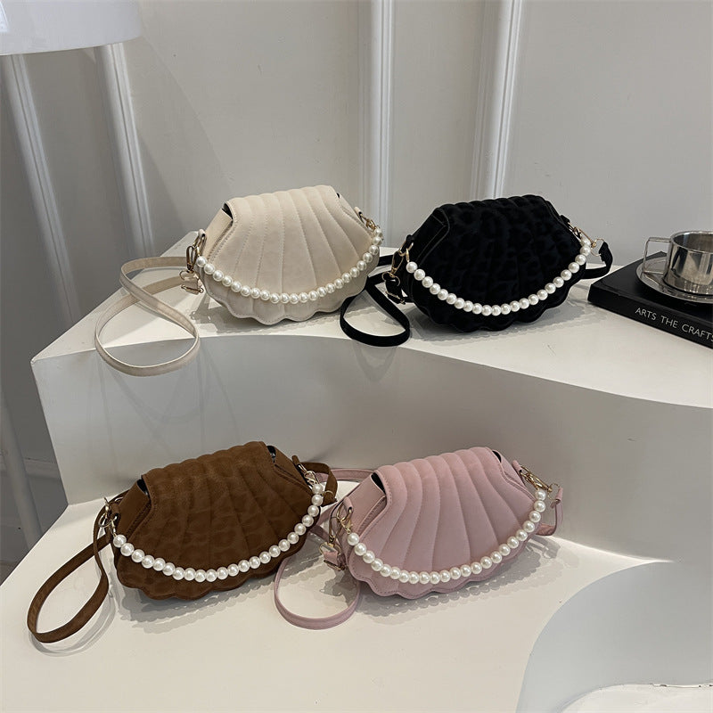 Elegant Shell-Shaped Crossbody Bag Acalora