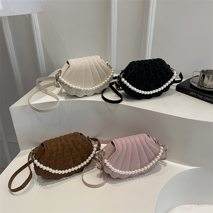 Elegant Shell-Shaped Crossbody Bag Acalora