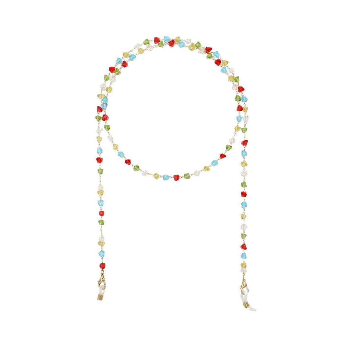 Artistic Gemstone Eyewear Chain Acalora