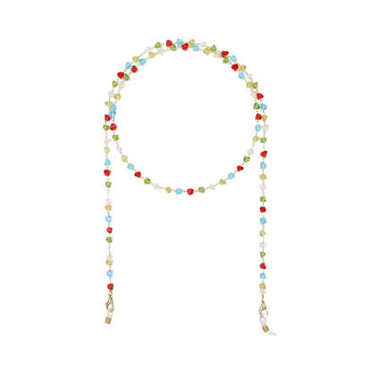 Artistic Gemstone Eyewear Chain Acalora