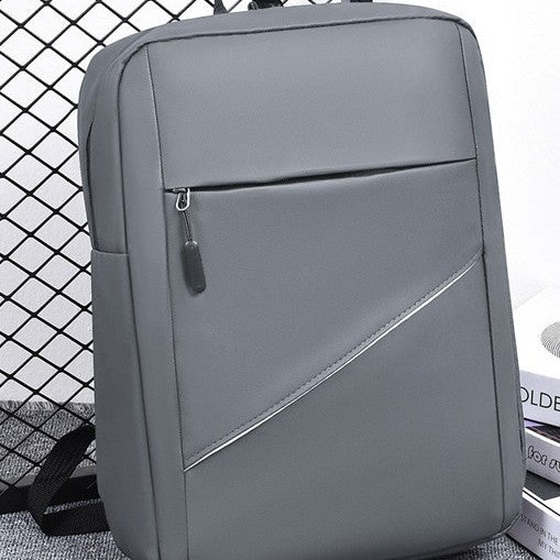 Sleek Minimalist Nylon Backpack Acalora